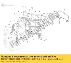 Qui puoi ordinare gep? Kfach da Piaggio Group , con numero parte 1B003348000T8: