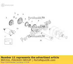 Tutaj możesz zamówić czapka od Piaggio Group , z numerem części 895316: