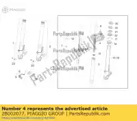 2B002077, Piaggio Group, spr??yna widelca aprilia tuono v tuono v4 1100 (usa) tuono v4 1100 (usa) e5 tuono v4 1100 rr (apac) zd4kg000 zd4kgu zd4kgu00 zd4kza00 zd4tyg00, zd4tycc0 zd4tyu00 1100 2015 2016 2017 2018 2019 2020 2021 2022, Nowy