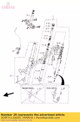 Aquí puede pedir perno, tapa de Yamaha , con el número de pieza 2C8F31110000: