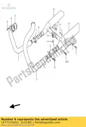 Ici, vous pouvez commander le connecteur, exh auprès de Suzuki , avec le numéro de pièce 1477105A02:
