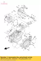 5KM151001200, Yamaha, carter moteur yamaha yfm yxr 660 2004 2005 2006 2007, Nouveau