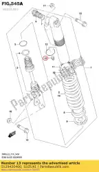 Here you can order the cap,fr fork air from Suzuki, with part number 5129420400: