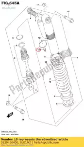 suzuki 5129420400 tappo, forchetta aria - Il fondo