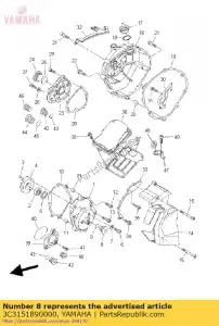 yamaha 3C3151890000 plug - Bottom side