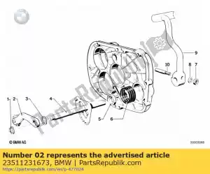 bmw 23511231673 holder - Bottom side