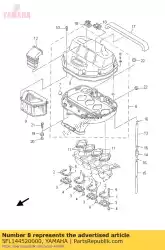 Aqui você pode pedir o selo em Yamaha , com o número da peça 5FL144520000: