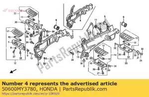 Honda 50600MY3780 supporto, r.step - Il fondo
