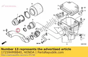 Honda 17259HM8B40 condotto, boccaglio - Il fondo