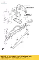 4622010G30BYA, Suzuki, Rugleuning, p suzuki an 650 2005 2006 2007 2008 2009 2010 2011 2012, Nieuw