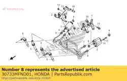 geen beschrijving beschikbaar op dit moment van Honda, met onderdeel nummer 30733MFND01, bestel je hier online: