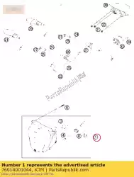 Aquí puede pedir luz principal cpl. De KTM , con el número de pieza 76014001044: