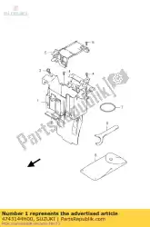 Here you can order the holder,battery from Suzuki, with part number 4743144H00: