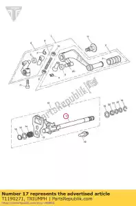 triumph T1190271 assy as, draaibeweging mech - Onderkant