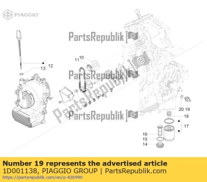 aprilia 1D001138 sensor - Unterseite