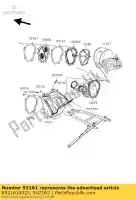 K921610025, Suzuki, damper,duct fit suzuki rm z 250 2004 2005 2006, New