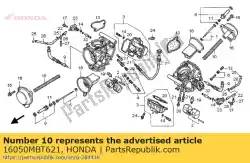 Aquí puede pedir no hay descripción disponible de Honda , con el número de pieza 16050MBT621: