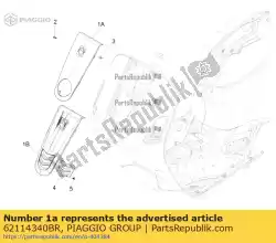 Here you can order the cover from Piaggio Group, with part number 62114340BR: