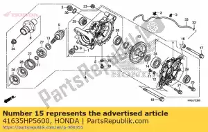 Honda 41635HP5600 calço e, coroa (0,70) - Lado inferior