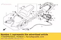 77000MEH003, Honda, seat assy,main honda nsa dn01 a nsa700a 700 , New