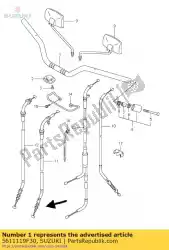 Here you can order the handlebar from Suzuki, with part number 5611119F30: