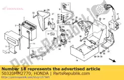 Here you can order the cover battery from Honda, with part number 50320MM2770: