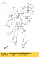 5VS258670000, Yamaha, bracket, master cylinder yamaha  ajs bt fjr fz mt tdm xj xjr xp xsr xt xvs yzf r  500 600 660 690 700 800 850 900 950 1000 1100 1200 1300 2003 2004 2005 2006 2007 2008 2009 2010 2011 2012 2013 2014 2015 2016 2017 2018 2019 2020 2021, New