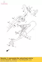 5C3E47081000, Yamaha, protecteur assy yamaha ns yn 50 2009 2010 2011 2012 2013 2014 2015 2016, Nouveau