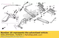 50613HP5600, Honda, brkt, ctr guardabarros honda trx420fa fourtrax rancher at trx420fe 4x4 es rancer trx500fe foretrax foreman 420 500 , Nuevo