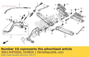 Honda 50613HP5600 brkt, b?otnik ctr - Dół