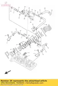 yamaha 3P6148330000 joint - Bottom side