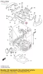 Qui puoi ordinare guarnizione, testa cil da Suzuki , con numero parte 1117740H00: