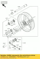 410601123, Kawasaki, parafuso do medidor de engrenagem, 9t zx1000-b1 kawasaki eliminator estrella gpz gtr kr zephyr zr zx zxr zz r zzr 250 400 500 600 750 900 1000 1100 1988 1989 1990 1991 1992 1993 1994 1995 1996 1997 1998 1999 2000 2001 2002 2003 2004 2005 2006, Novo