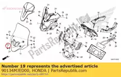 Aqui você pode pedir o panela de parafuso 5x18 em Honda , com o número da peça 90134MJED00:
