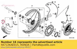 binnenband, band(irc)(3. 00-21) van Honda, met onderdeel nummer 44712KAE015, bestel je hier online: