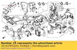 Ici, vous pouvez commander le capteur, angle d'inclinaison auprès de Honda , avec le numéro de pièce 35161MFE643: