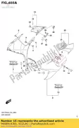 Aqui você pode pedir o espaçador, vaca lateral em Suzuki , com o número da peça 9448914J00: