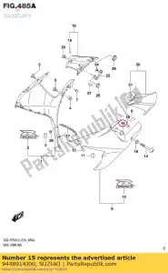 suzuki 9448914J00 espaciador, vaca lateral - Lado inferior