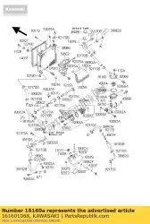 Here you can order the body,thermostat,lwr zx900-a1 from Kawasaki, with part number 161601068: