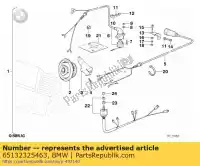 65132325463, BMW, spacer bmw  1100 1992 1993 1994 1995 1996 1997, Nieuw