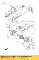 5GT461870000, Yamaha, araña yamaha  yfm yxc yxe yxm yxr 350 400 450 600 660 700 1000 2000 2001 2002 2003 2004 2005 2006 2007 2008 2009 2010 2011 2012 2013 2014 2015 2016 2017 2018 2019 2020 2021, Nuevo