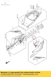 Ici, vous pouvez commander le couvrir assy, ?? Fram auprès de Suzuki , avec le numéro de pièce 4720014J50YSF: