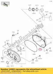 Aquí puede pedir 01 tapa, convertidor de correa de Kawasaki , con el número de pieza 140921007: