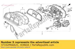 Ici, vous pouvez commander le pas de description disponible auprès de Honda , avec le numéro de pièce 37102MS6621: