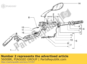 aprilia 56008R brakes pump - Bottom side