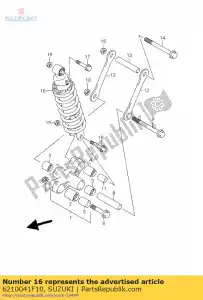 suzuki 6210041F10 zespó? absorbera, r - Dół