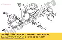 50352GW0730, Honda, caoutchouc, butée de maillon honda nps scv 50 100 2005 2006 2007 2008 2009 2010 2011 2012, Nouveau