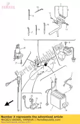 draad, min draad van Yamaha, met onderdeel nummer 4KG821160000, bestel je hier online: