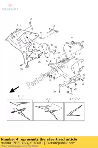 suzuki 9448017H30YBD os?ona, pod, l - Dół