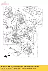 Ici, vous pouvez commander le jeu de vis pilote auprès de Yamaha , avec le numéro de pièce 4JH141050000: